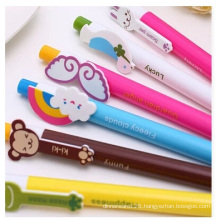 Promotional Cheap Rainbow Ballpoint Pen, Cute Cartoon Ball-Point Pen Multicolor Wholesale